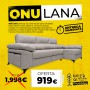 SOFÁ CHAISELONGUE ONULANA