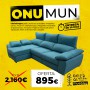 SOFÁ CHAISELONGUE ONUMUN