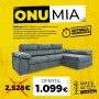 SOFÁ CHAISELONGUE ONUMIA