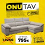 SOFÁ CHAISELONGUE ONUTAV