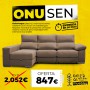 SOFÁ CHAISELONGUE ONUOSEN