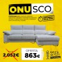 SOFÁ CHAISELONGUE ONUSCO