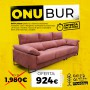 SOFÁ CUATRO PLAZAS ONUBUR