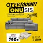 SOFÁ CHAISELONGUE ONUSIS