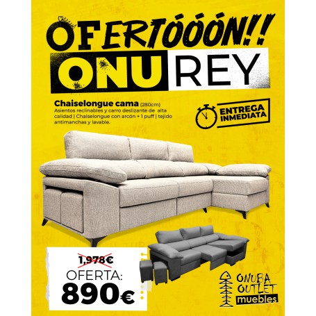 SOFÁ CHAISELONGUE ONUREY