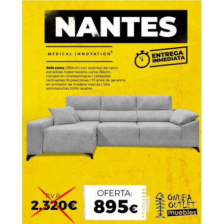 Sofá chaiselongue en superoferta