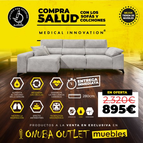 Sofá chaiselongue en superoferta
