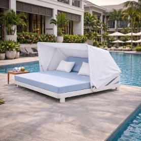 Cama para Jardín con Toldo Maracaibo 400