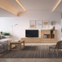 Composición de Salón Essential 323 - Naturale Rayado
