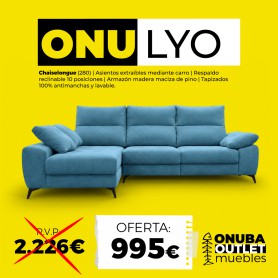 SOFÁ CHAISELONGUE ONULYO