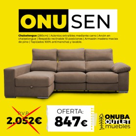SOFÁ CHAISELONGUE ONUSEN