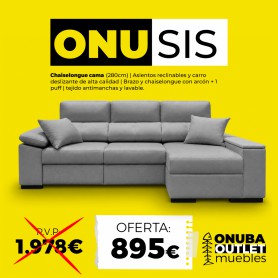 SOFÁ CHAISELONGUE ONUSIS